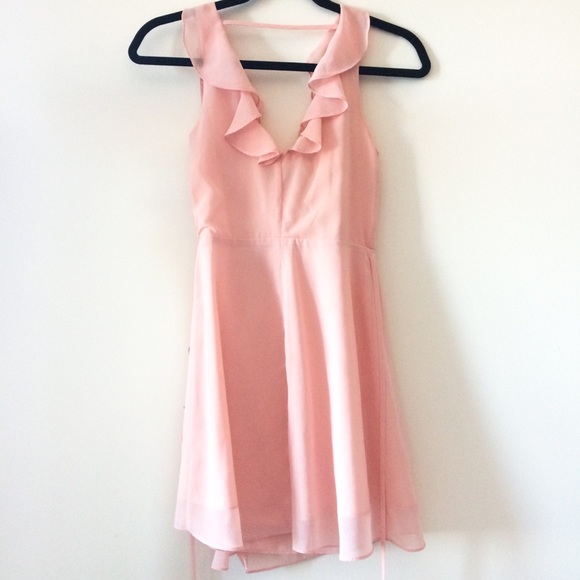 •SOLD!!•Charlotte Russe Pink Occasion Dress - Picture 2 of 3